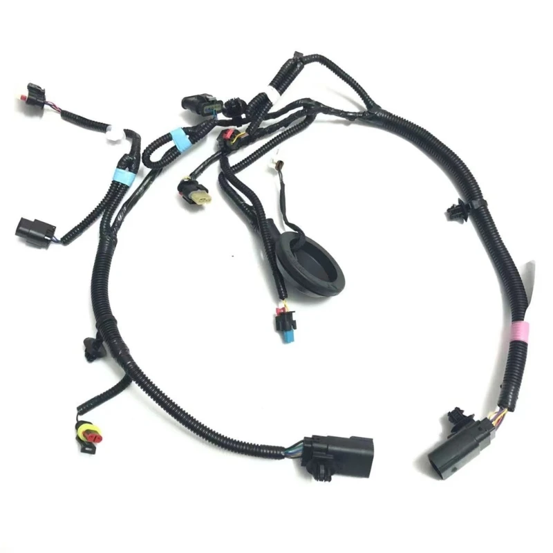 

Автомобильный передний модуль, жгут проводов, розетка, кабель для индикатора, подходит для модели 3 2567961-00-B 25679600B, противотуманная фара