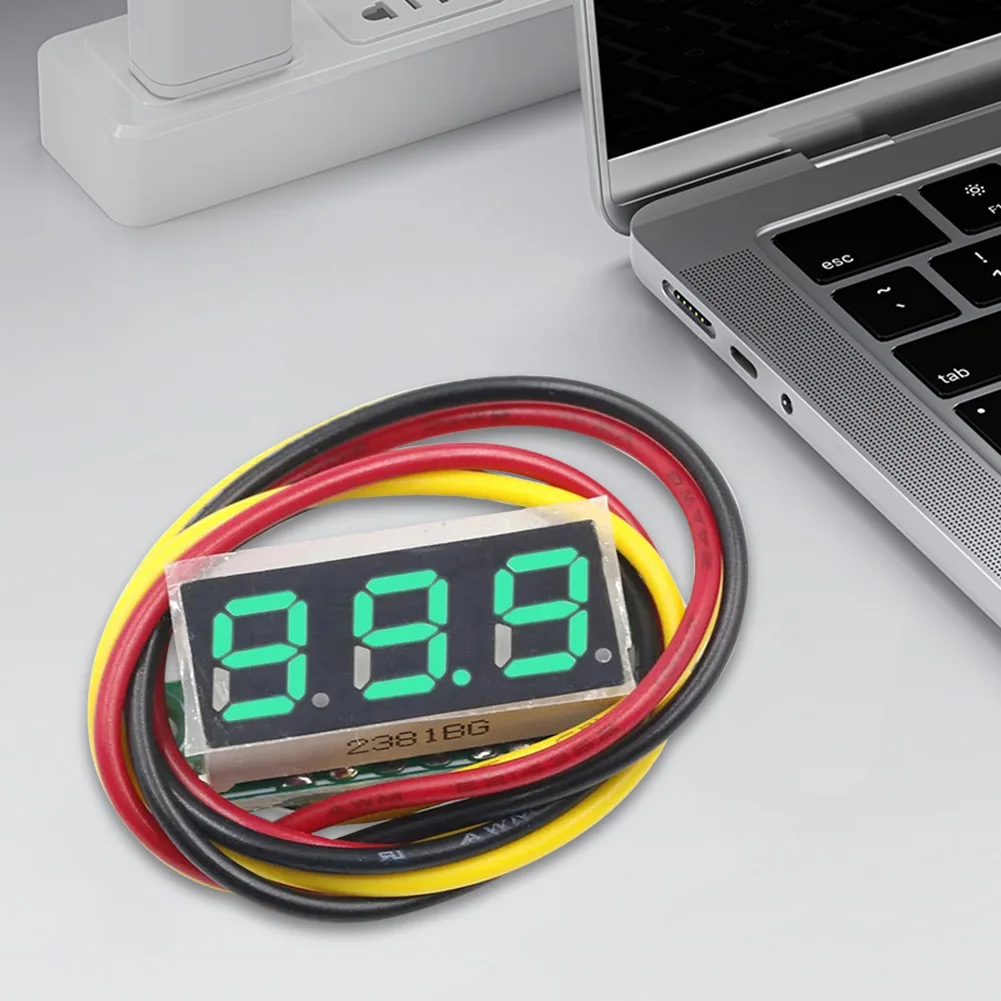 3-проводной цифровой вольтметр 0-100 В 0 28 дюйма тестер точного измерения давления