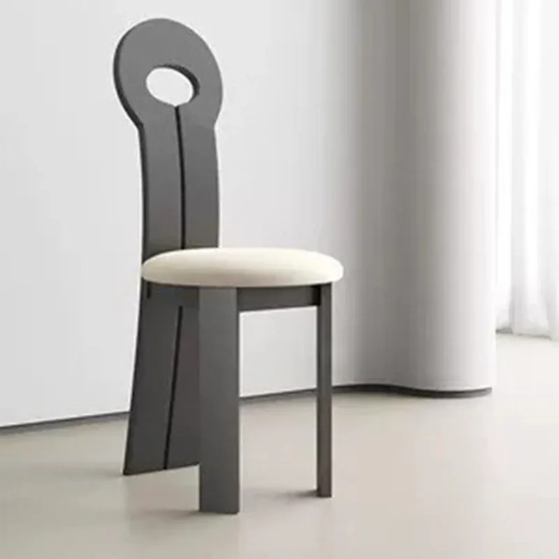 Обеденные стулья из массива дерева в стиле ретро роскошный дизайн домашняя