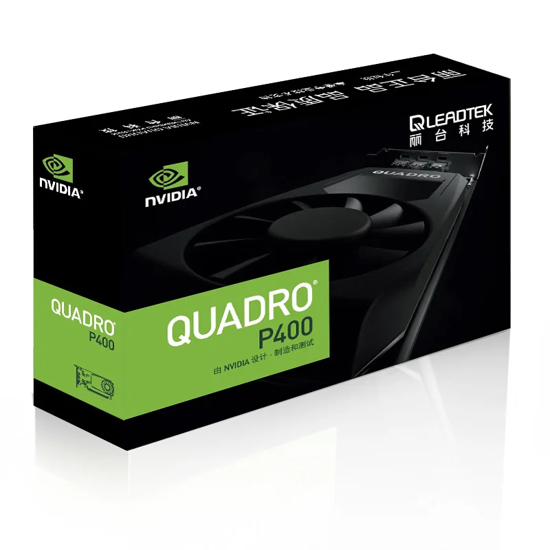 

Leadtek NVIDIA Quadro P400 2GB GDDR5/64bit/32GBps/CUDA Core 256 Support 5K Graphics Professional Graphics three-year warranty