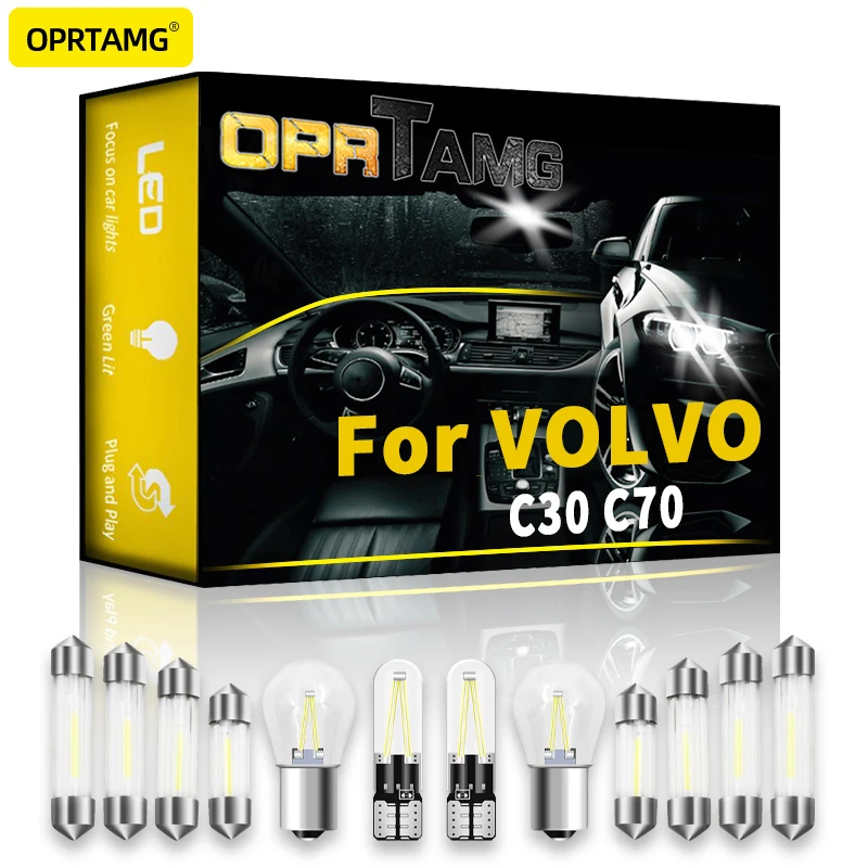 

Светодиодсветильник для салона автомобиля, для Volvo C30 C70 S40 S60 S70 S80 V40 V50 V60 V70 XC60 XC70 XC90