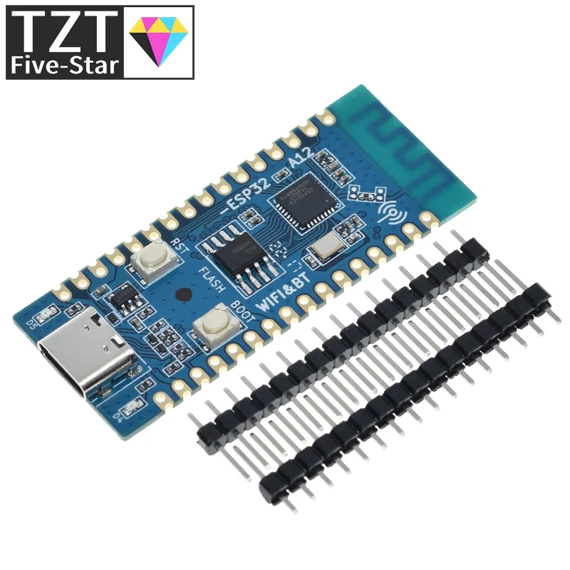 Макетная плата ESP32 C3 материнская с ЖК-дисплеем встроенная антенна 2 4G 32Pin IDF WiFi +