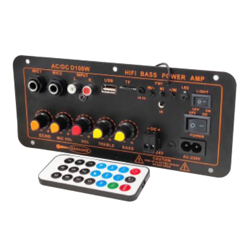 Стандартная плата усилителя Bluetooth D100 материнская автомобильного 12 В