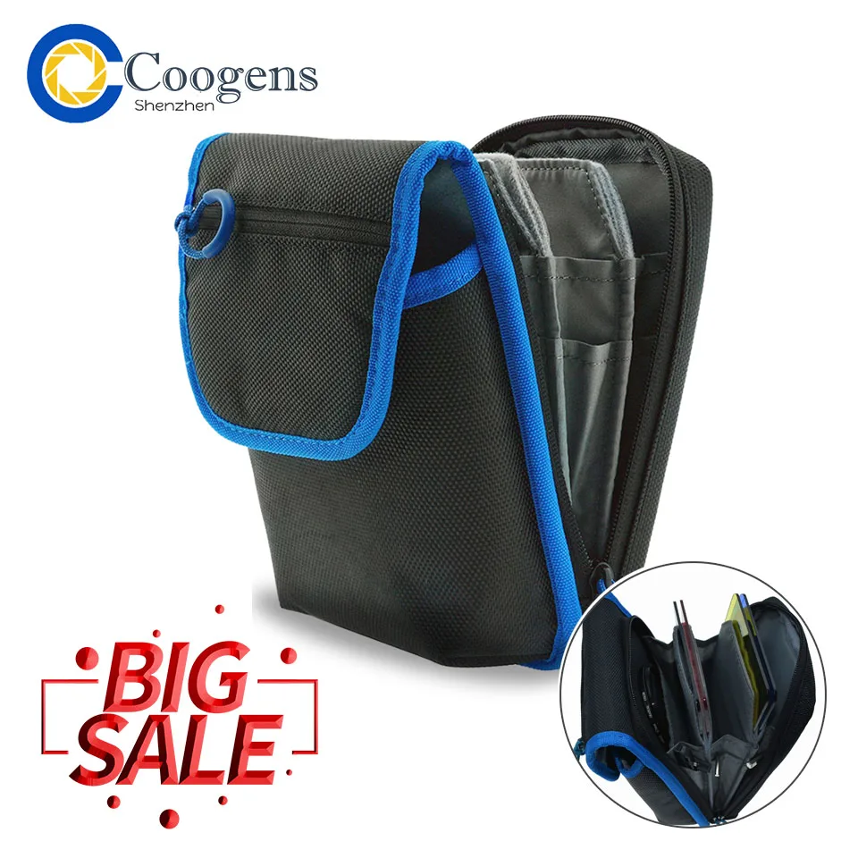 

New Camera Lens Filter Case Belt Pouch for 40.5mm-105mm Round or Square Filters and Filter Holder 100*150MM Filter Bag