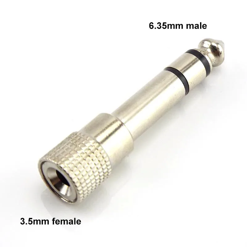 Аудио усилитель 6 35 мм 2/3 полюсная моно стерео штепсельная виолка до 3 5 гнездовой