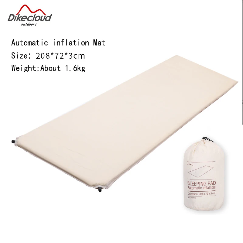 

Outdoor Camping Automatic Inflation Mat Ultralight Airmat Portable Storage Mattress Folding Single Air Cushion