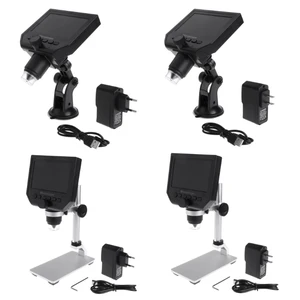 Digital Electronic Microscope 4.3 in 1-600X 3.6MP Video LCD Soldering Microscope