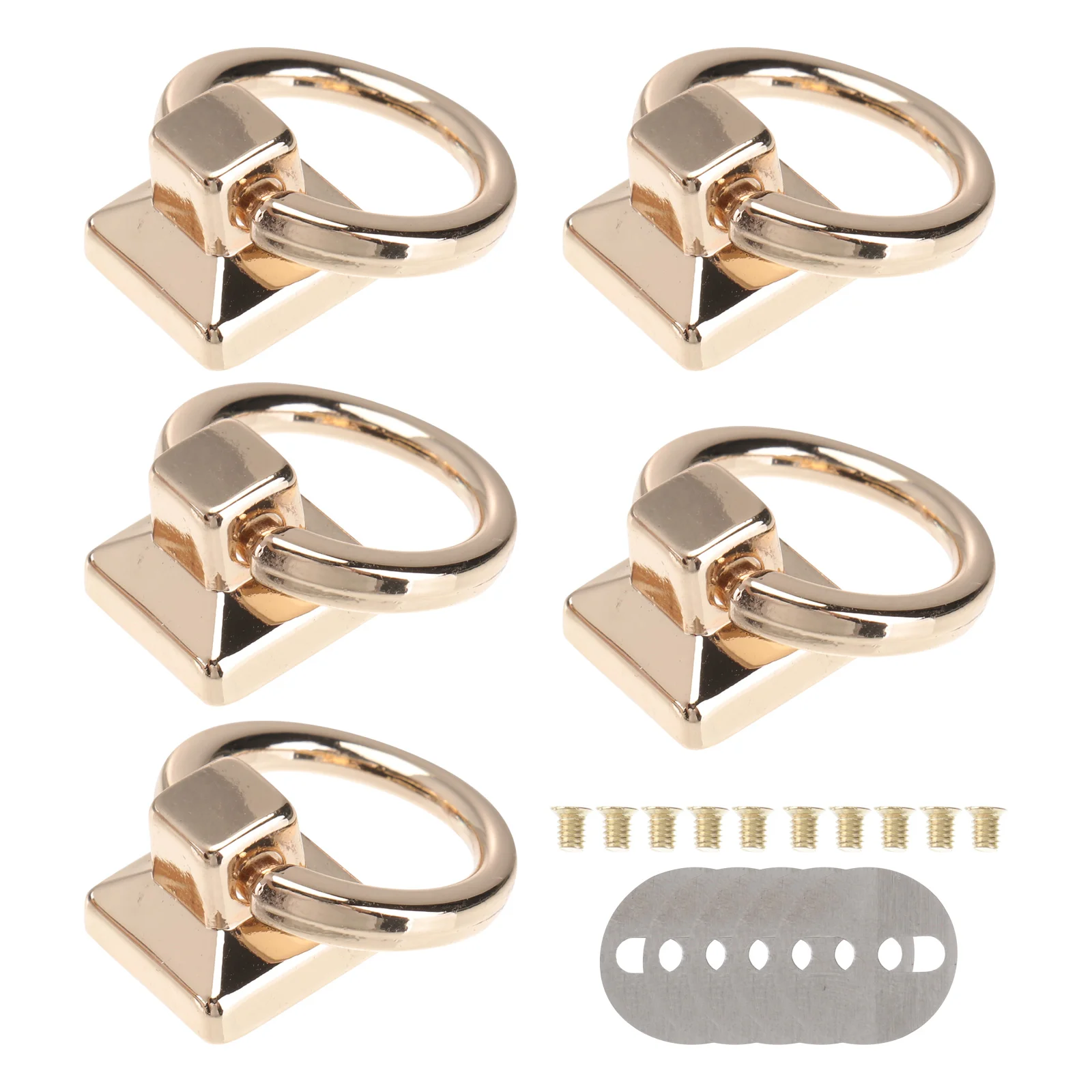 

5 PCS Bag Hanger Vintage Wallet Turn Clasp Lock Chain Belt Purse Chain Clips Zipper Gap Buckle Metal Chain Link Tiny Clips