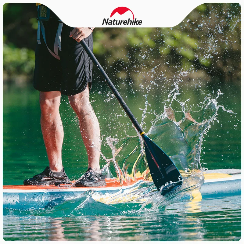 

Лопастное весло Naturehike из углеродного волокна, 5 секций, портативное спортивное оборудование для отдыха на открытом воздухе на каноэ, 85,43 дюйма, весло с одним листом