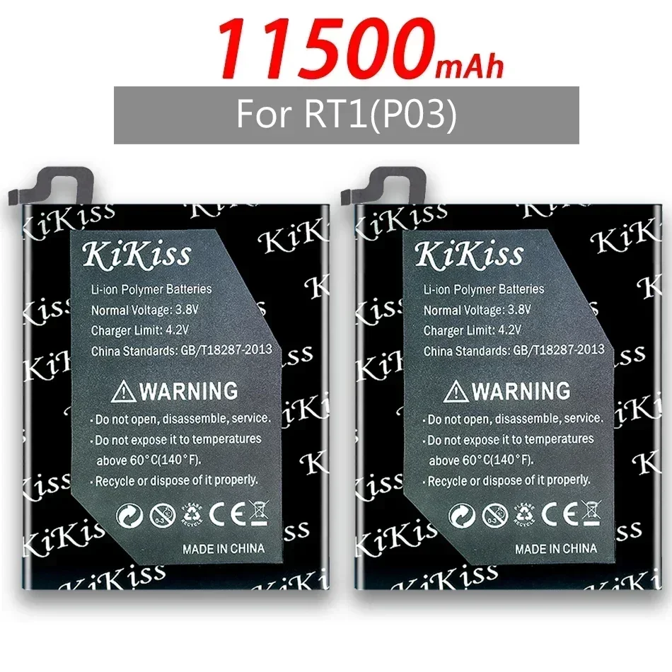 Аккумулятор KiKiss RT1(P03) 11500 мАч для телефона OUKITEL RT1