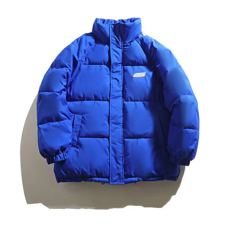 Autumn and Winter Clothes 2023 Down Cotton Jacket Women Stand Collar Cotton Jackets Korean Version Thickened Coats Female