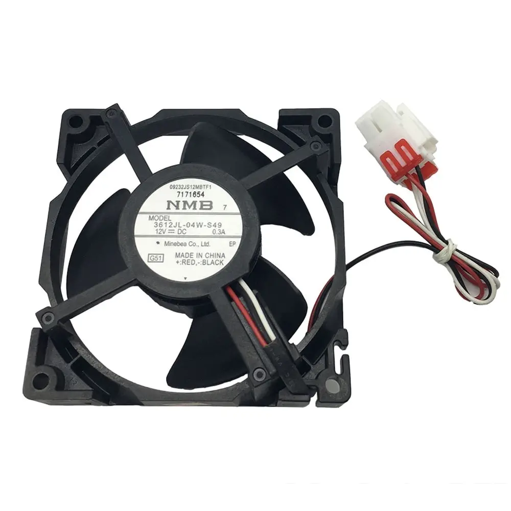 

Универсальный вентилятор холодильника NMB 3612JL-04W-S49, 12 В постоянного тока, 0,3A