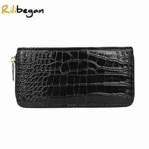Fashion Leather PU Wallet Women Alligator Style Long Purse Women Casual
Solid Phone Card Holders Classic Female Coin Purses 16.81 USD
