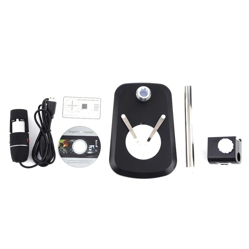 USB-цифровой микроскоп 50X-1000X 2Mp эндоскоп электронная лупа камера с держателем 8