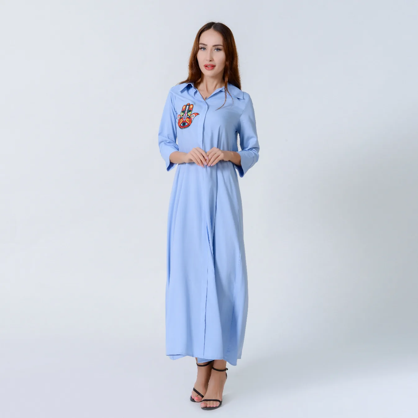 

Muslim Women Hijab Dresses Middle East Dubai Abaya Turkey Kaftan Islamic Summer Dresses Femme Arabic Vestido Feminino