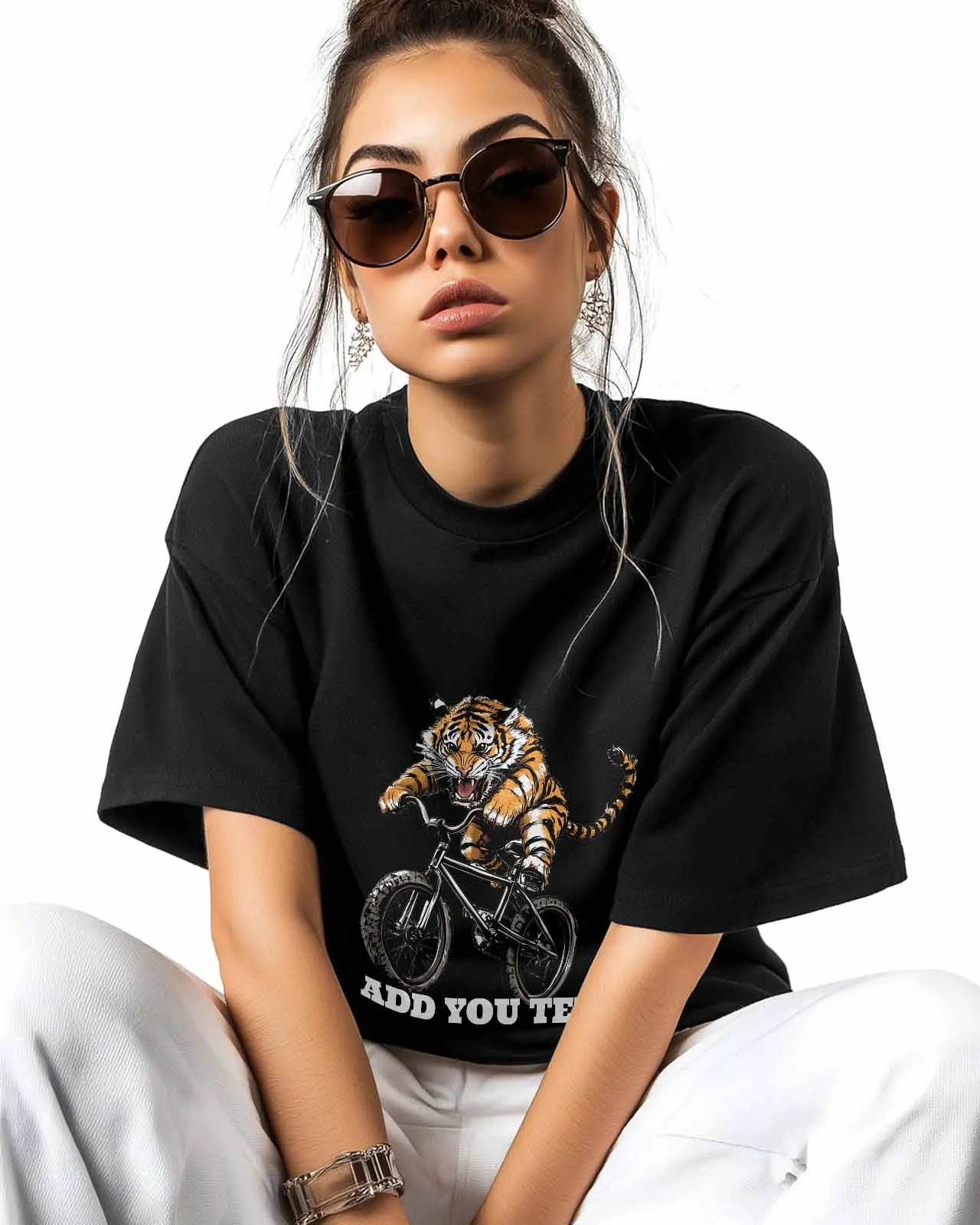 Стильная футболка с изображением тигра подарок для влюбленных толстовка фитнеса