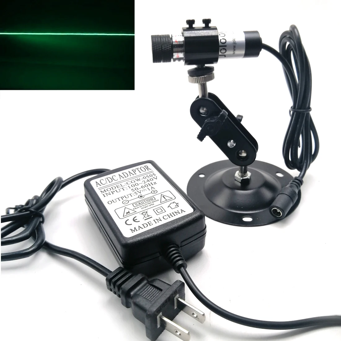 

Лазерный модуль с зеленой линией, 8 часов работы, 520 нм, 50 мВт, приспособление для выравнивания и шитья