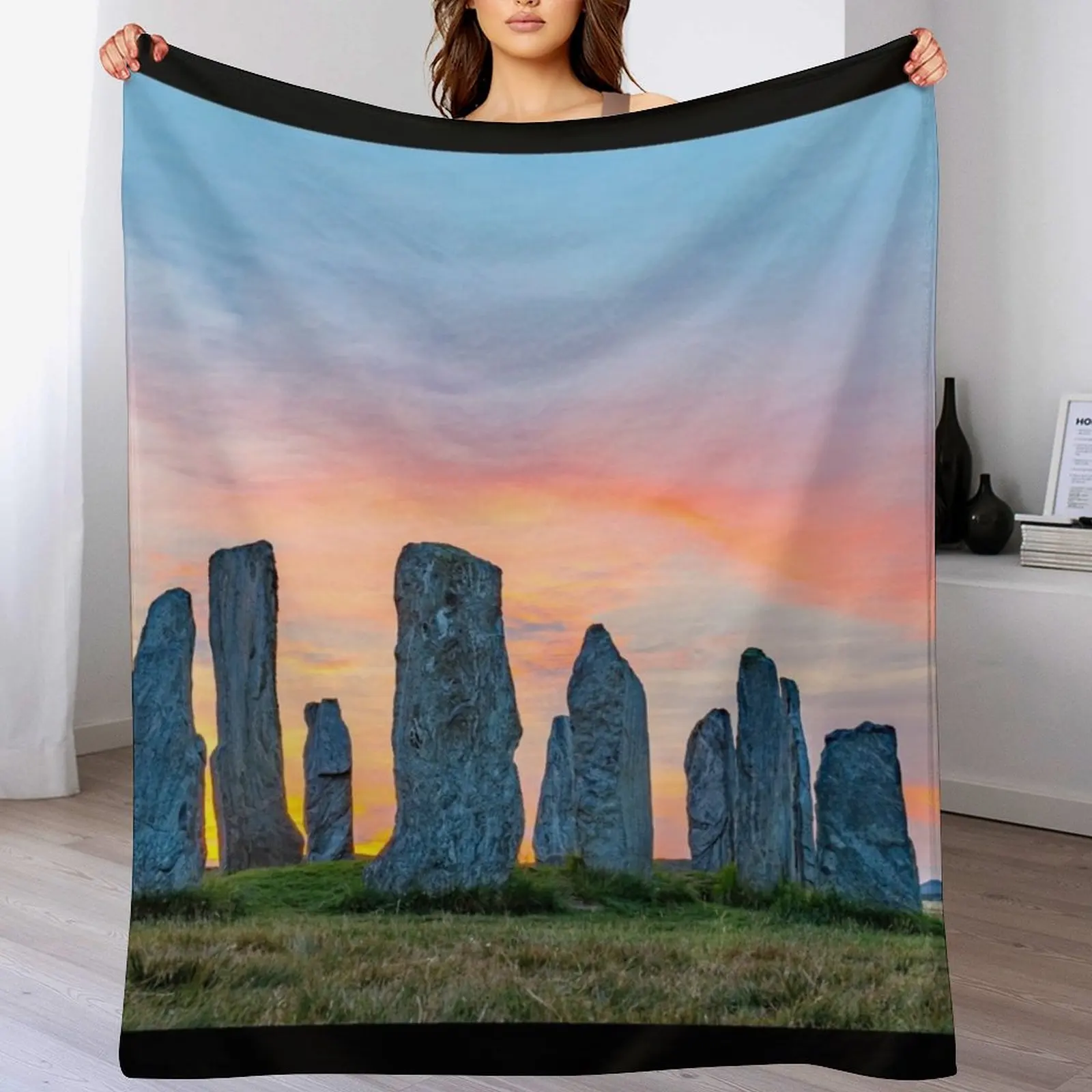 Стоячие камни Callanish внешнее одеяло для невесты одеяла спального мешка