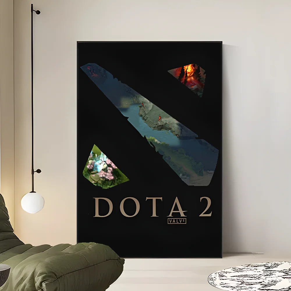 Классические винтажные постеры D-Dota 2 декоративная живопись настенное искусство
