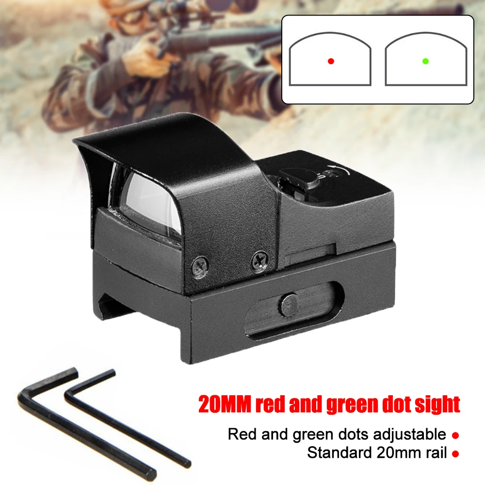 

Мини голографический отражающий Прицел Micro 3 Red Dot с рельсовым креплением 20 мм оптический прицел