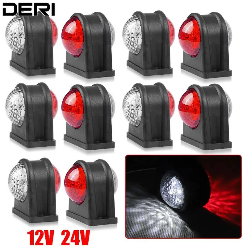 

2/10 светодиодный т., габаритные Предупреждение светильник для грузовиков и прицепов