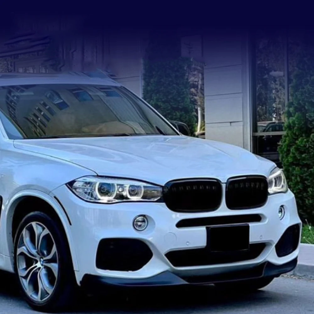 Для BMW X5 F15 M Sport Передний бампер Губа Подбородок Спойлер Сплиттер 2014 15 16 17 18