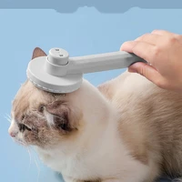 cat brush pet hair removal comb self cleaning slicker brush for cats dogs hair remover scraper pet grooming tool cat accessories