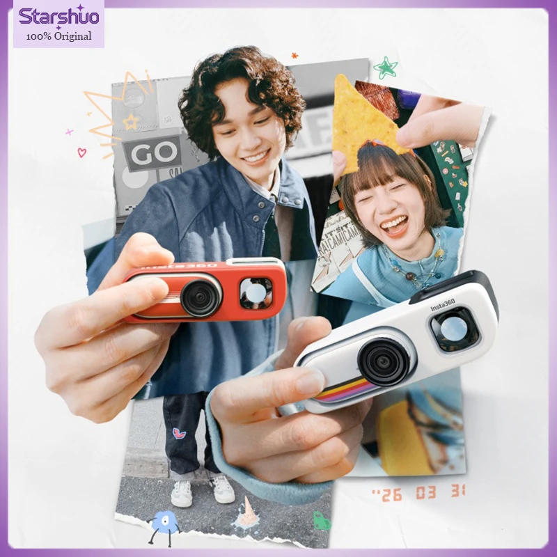 Фото Новая камера GO 3S Retro Player Limited Edition 4K с эксклюзивными ретро-фильтрами, магнитное крепление в любом месте №1