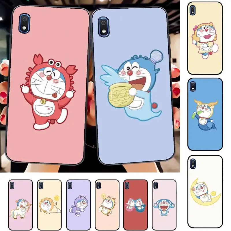 

BANDAI 12 Constellations Doraemon Phone Case for Samsung A51 01 50 71 21S 70 31 40 30 10 20 S E 11 91 A7 A8 2018