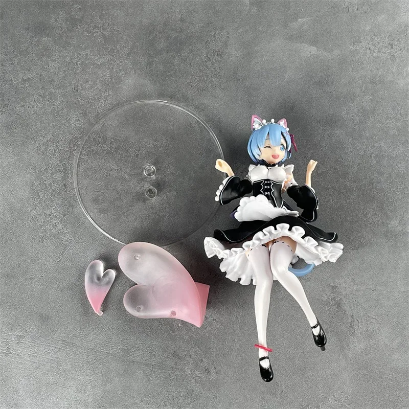 22 см Re:Zero — Жизнь в другом мире с нуля: Аниме-фигурка Рем в костюме горничной, модель, игрушка, подарок (art.: 3920d9e335700) - 3920d9e335700