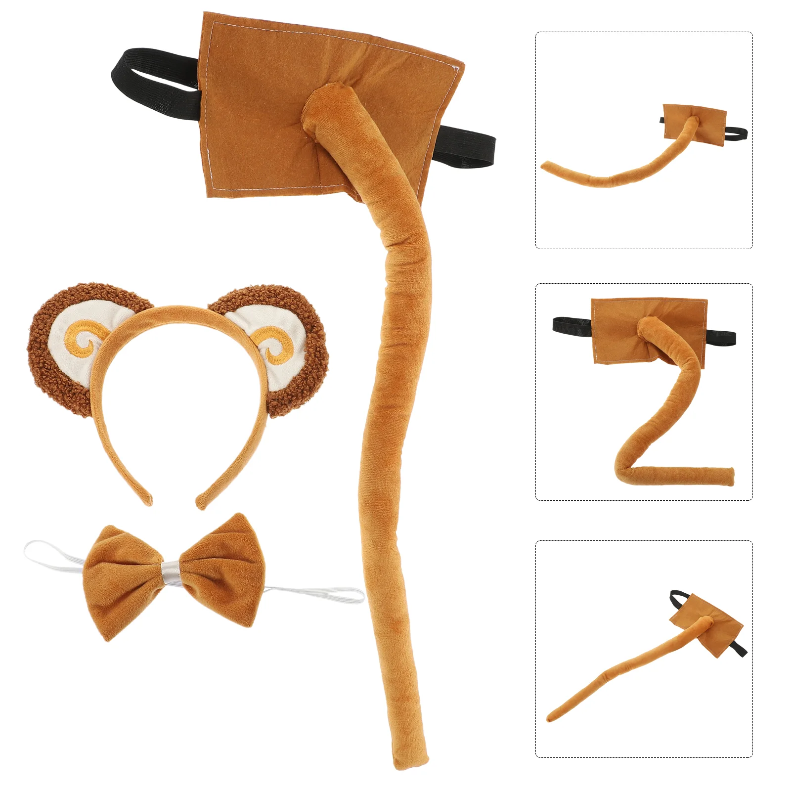 

Stage Performance Props Cosplay Costume Animal Headband Monkey Ears Party Clothes Kids