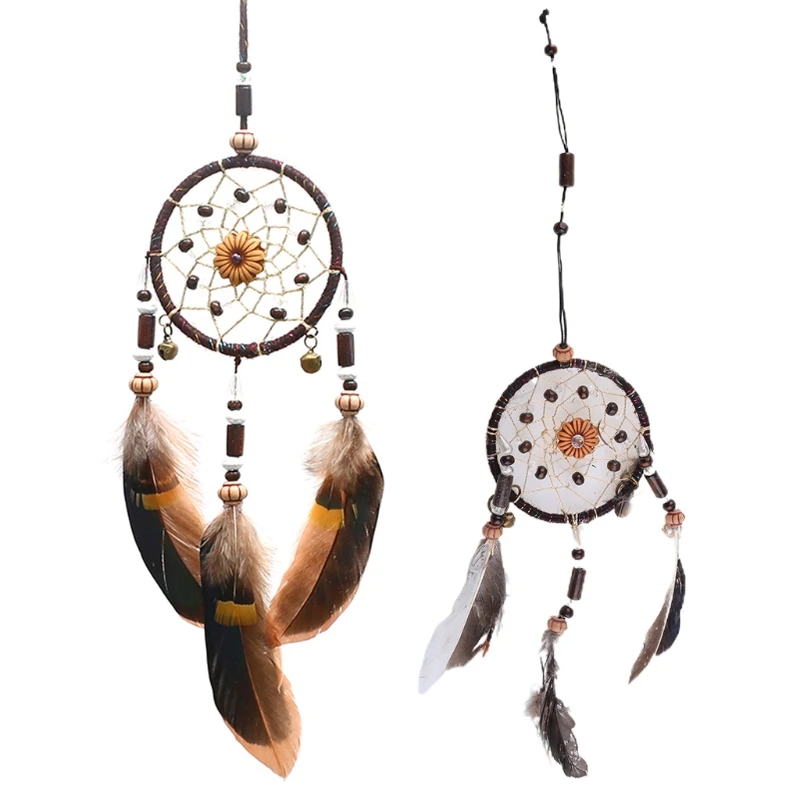 

Vintage Handmade Car Home Hanging Decor Bead Ornament Dreamcatcher