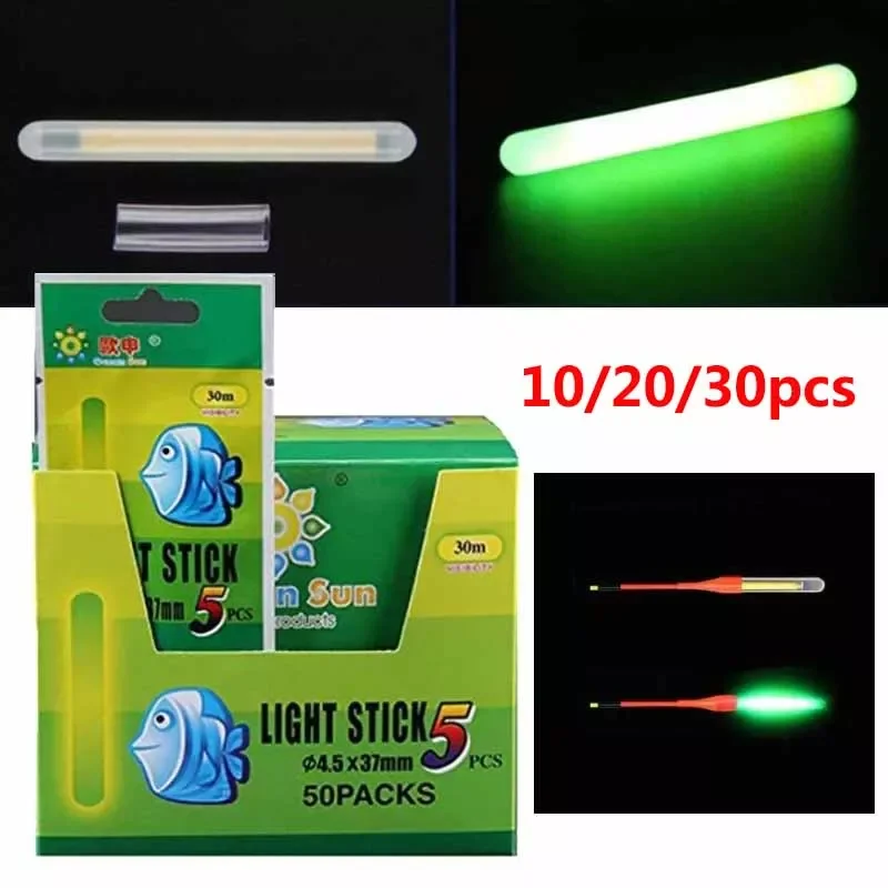

Fishing Float Light Stick Fireflies Fluorescent Lightstick Night Float Rod Light Dark Glow Stick Fishing Tackle Tool