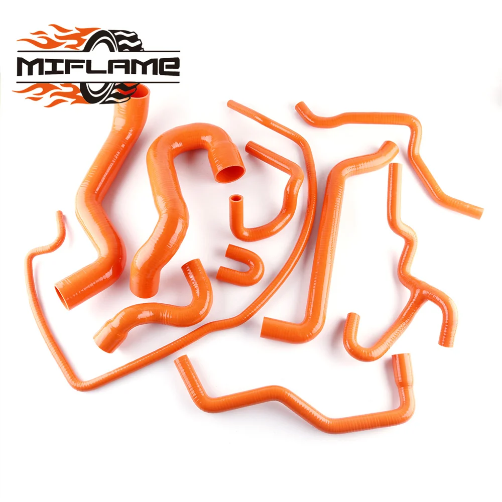 Комплект силиконовых турбо-шлангов охлаждающей жидкости радиатора для Saab 9-5 2.0T