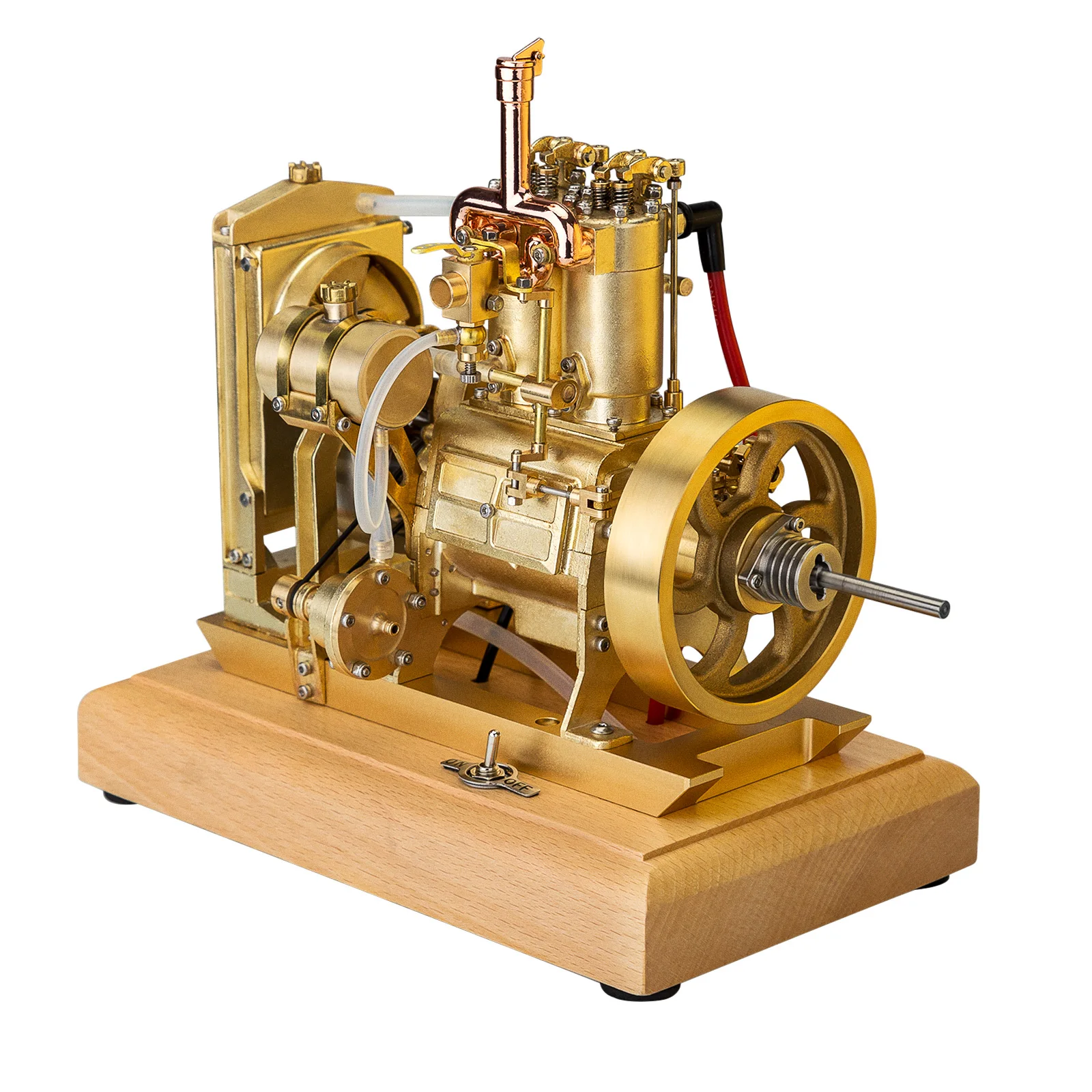 

5CC Vertical Dual-cylinder 4 Stroke Water Cooled Gasoline Engine Internal Combustion Engine Model with Speed Governor