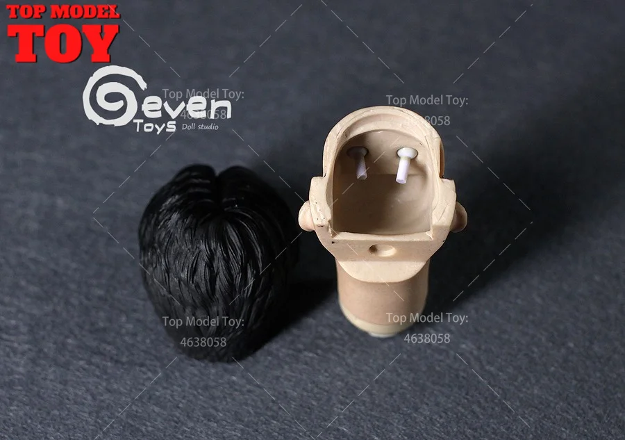 Семь игрушек 1/6 TD001 Fboys азиатская голова лепка подвижные глаза ПВХ Мужская солдата