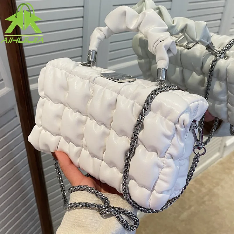 

Роскошная брендовая квадратная сумка высокого качества из искусственной кожи, женская дизайнерская сумка через плечо, модная сумка-мессен...