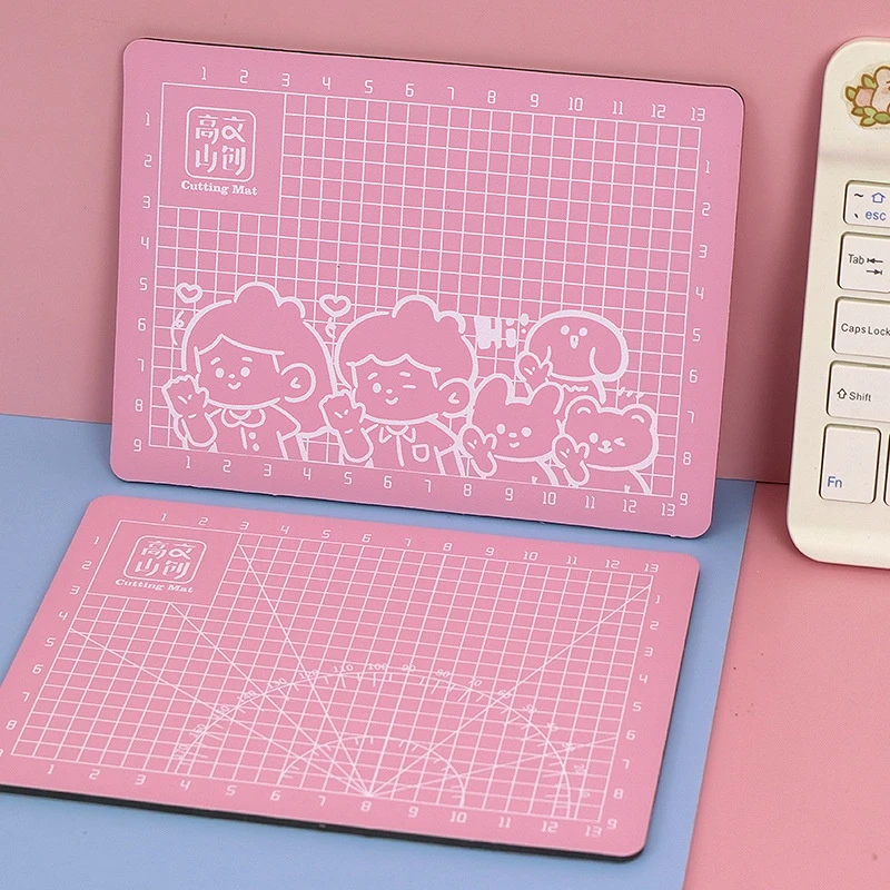 1 шт. A6 милый розовый коврик для резки с одной стороны идеальная