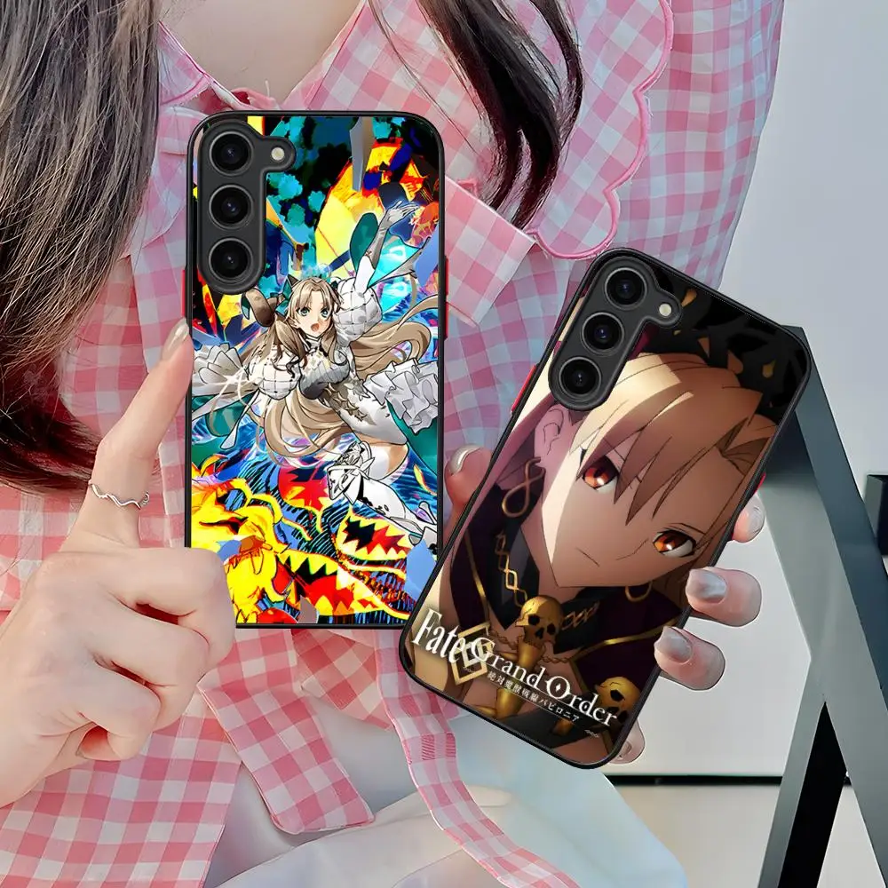 Фото Чехол для телефона Anime FGO Ereshkigal для Samsung Galaxy S26 S25 S24 S23 S22 S21 Plus FE Ultra, противоударный, с эффектом кожи №5