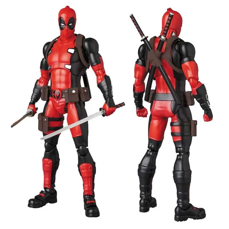 Экшн-фигурки Marvel MAF 082 Deadpool модели X-Men игрушки | Игрушки и хобби