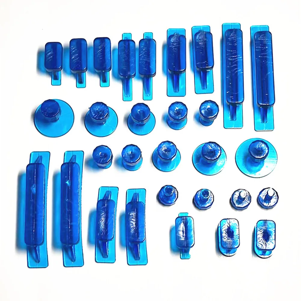 

30Pcs Blue Nylon Glue Tabs Dent Removal Tool Dent Lifter Tools Auto Removal Tool Car Body Repair Glue Tabs Diverse Pulling Tabs