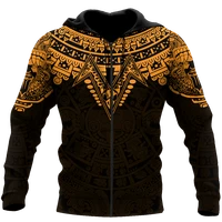 2021 viking aztec warrior tattoo neue mode trainingsanzug casual 3d print zipperhoodiesweatshirtm%c3%a4nner der frauen stil 36