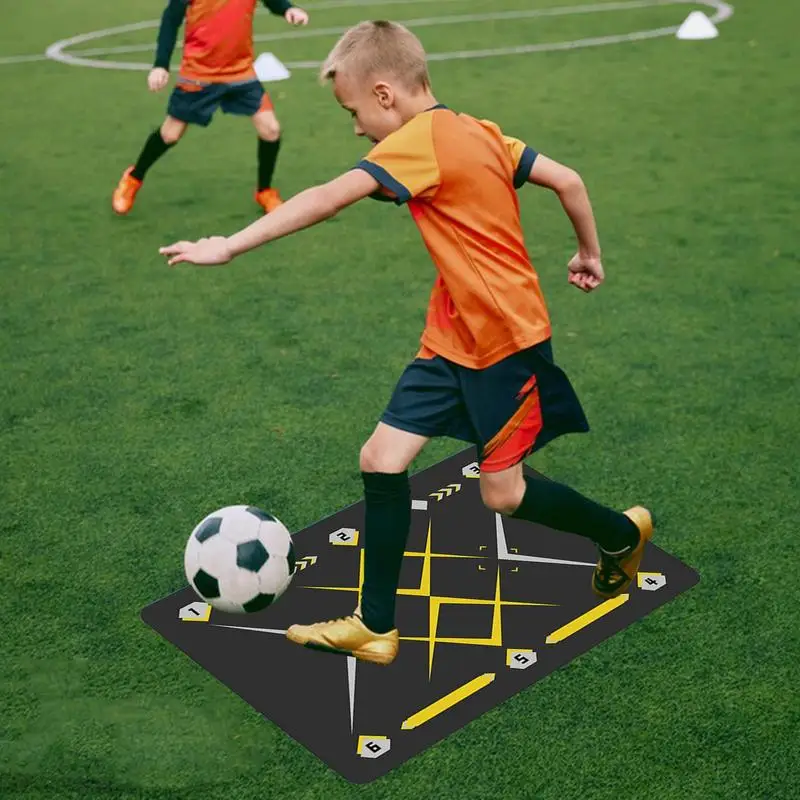 Футбольный тренировочный бесшумный строительный Коврик для тренировок коврики