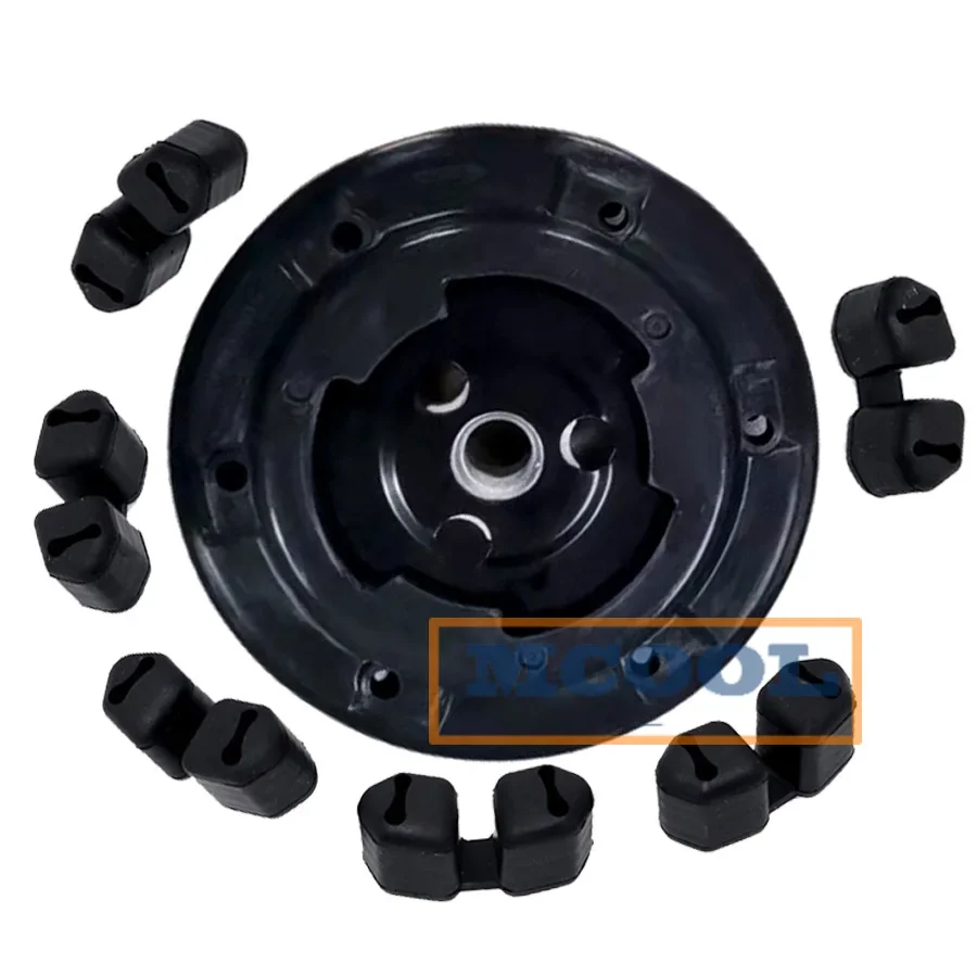 Ступица сцепления компрессора кондиционера переменного тока + резина для BMW E90 E91