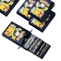 pokemon card toy gold black silver cards 27 54pcsset action figure charizard anime collection plastic material birthday gift