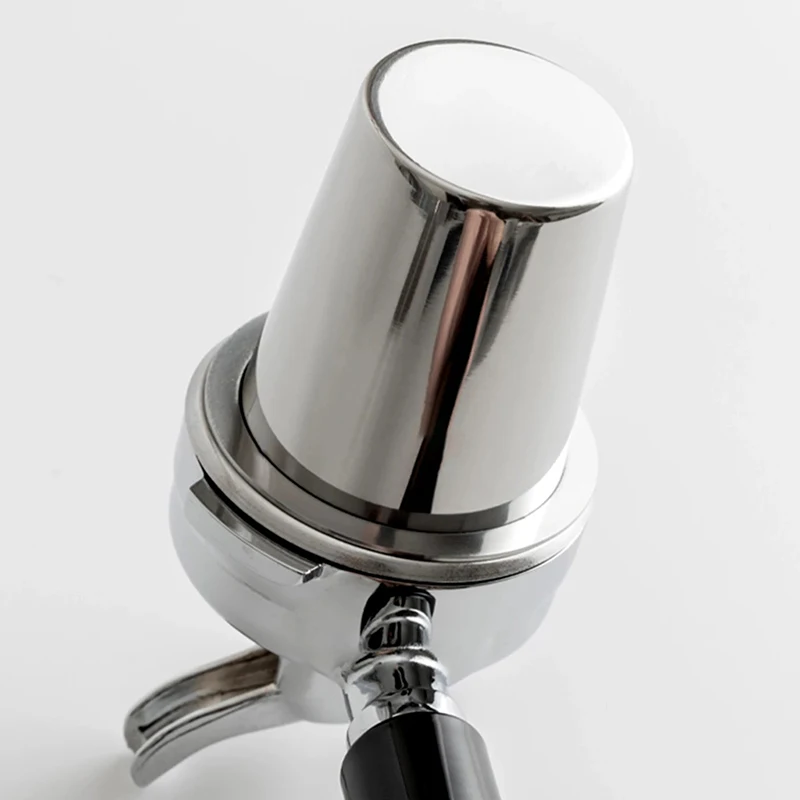 

51 мм 58 мм кофейное сито из нержавеющей стали, ручка итальянской кофемашины, приемник порошка, мельница, чашка из нержавеющей стали для кофей...