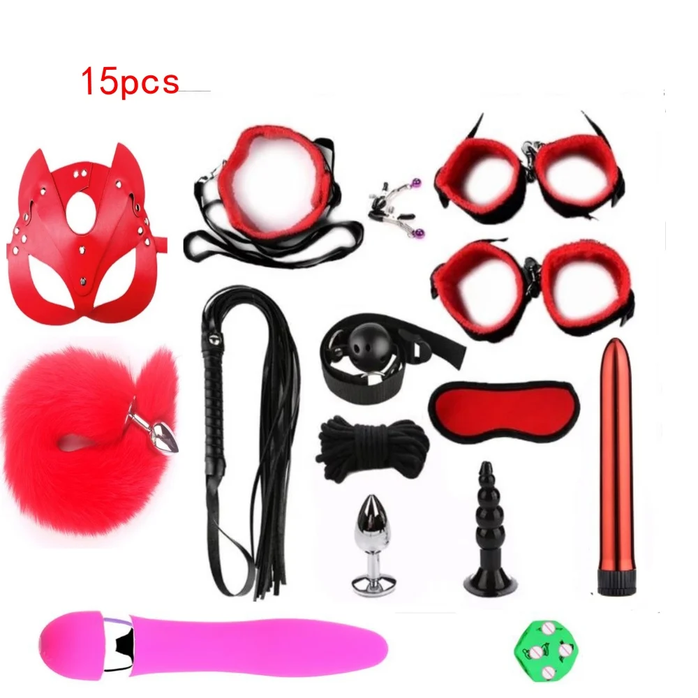 Наручники BDSM для взрослых мужские наручники зажимы сосков плетка шлепков