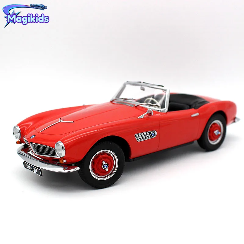 

1:18 BMW 507 Convertible Vintage Vintage Car High Simulation Diecast Car Metal Alloy Model Car Toys for Children Gift Collection