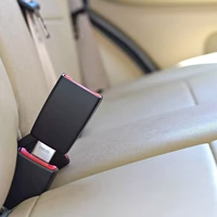 automobile accessories 2pcs car seat belt buckle clip extender car safety insuance belts extender safety belt buckles extension