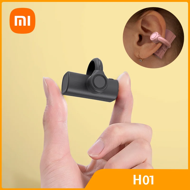 

Xiaomi Mijia Bluetooth 5.2 Игровая гарнитура с низкой задержкой True Bone Conduction Bluetooth Headset No In-Ear Sports Sweatproof Bone Conduction